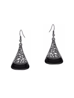 multi colored metal drop earrings (set of 6) - 14735790 - Standard Image - 6