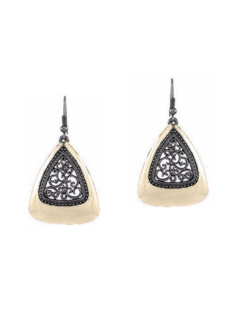 multi colored metal drop earrings (set of 6) - 14735790 - Zoom Image - 4