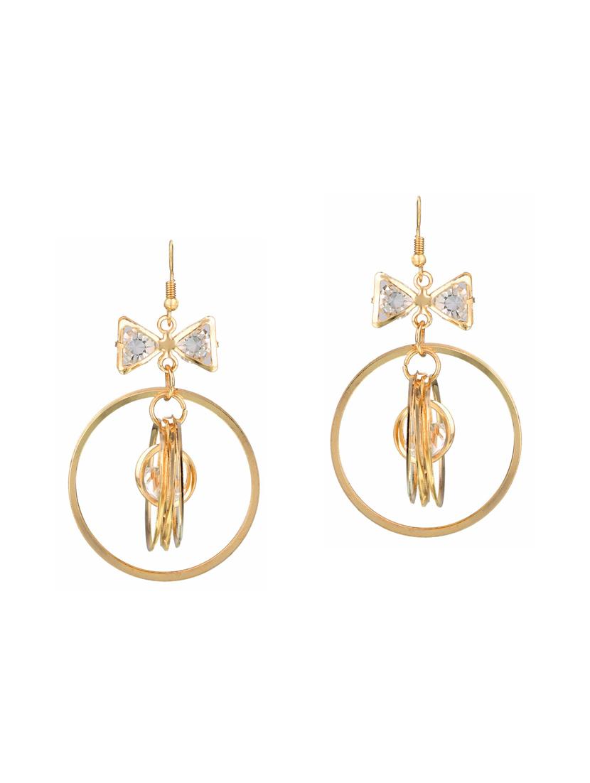 multi colored metal drop earrings (set of 6) - 14735790 - Zoom Image - 5