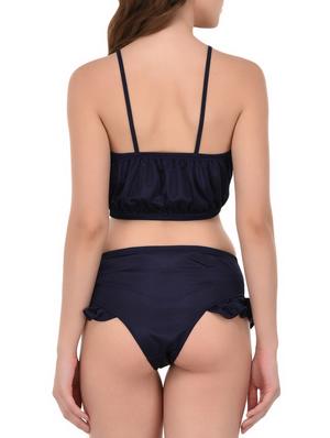 navy blue satin nightwear set - 14735833 - Standard Image - 7