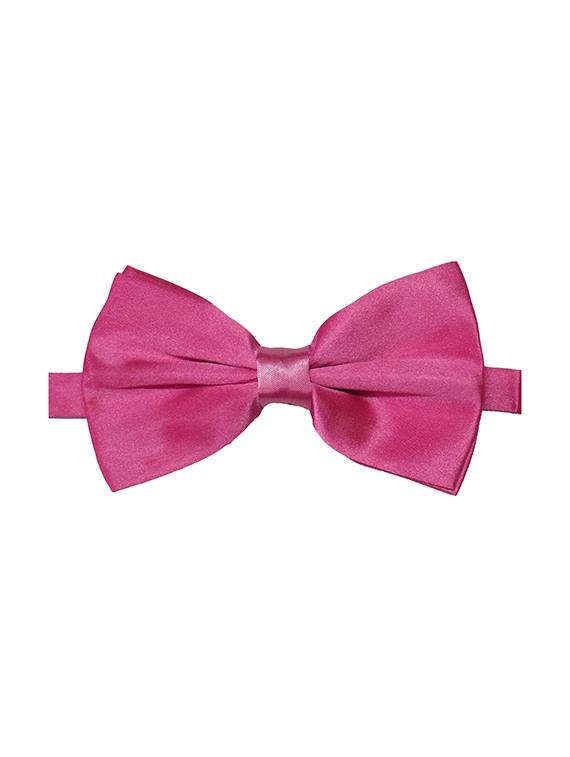 pink micro fiber bow tie and handkerchief - 14736772 - Zoom Image - 2