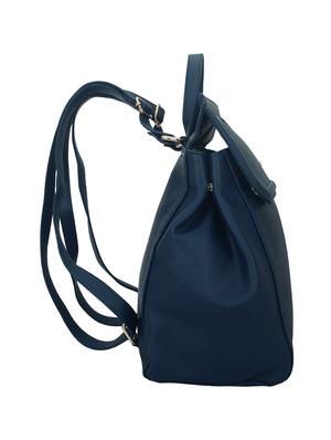 blue leatherette regular backpack - 14738173 - Standard Image - 5