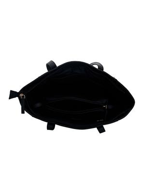 black leatherette combo tote - 14738189 - Standard Image - 3