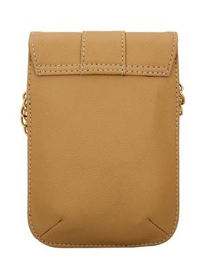 beige leatherette regular sling bag - 14738207 - Standard Image - 2