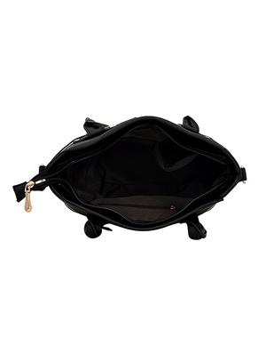 black leatherette handbag - 14738379 - Standard Image - 3