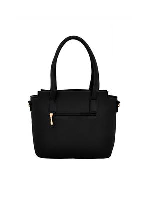black leatherette handbag - 14738379 - Standard Image - 5
