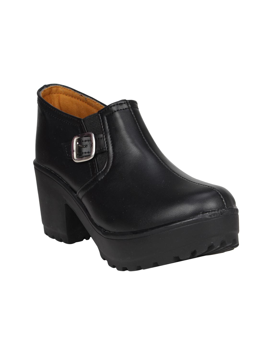 black slip on ankle boot - 14740239 - Zoom Image - 1