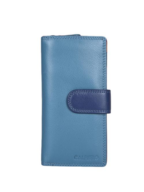blue leather wallet - 14742848 - Standard Image - 1