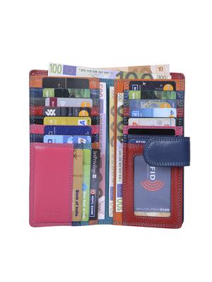 blue leather wallet - 14742848 - Standard Image - 4