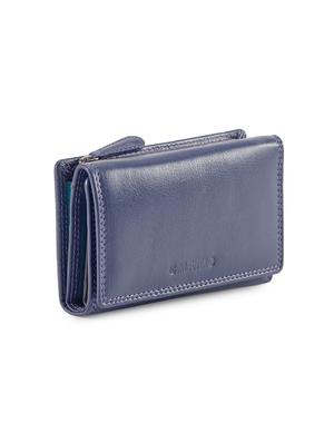 purple leather wallet - 14742854 - Standard Image - 3