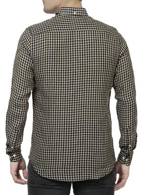 black linen casual shirt - 14743249 - Standard Image - 3