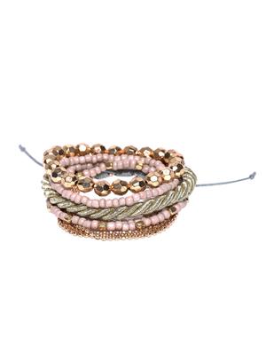 multi colored metal bracelet - 14745693 - Standard Image - 2