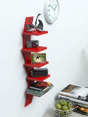 wall shelf rack curve shape 5 tier - 14746142 - Standard Image - 2