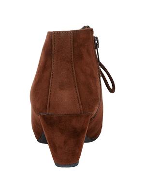 brown suede ankle boot - 14750708 - Standard Image - 3