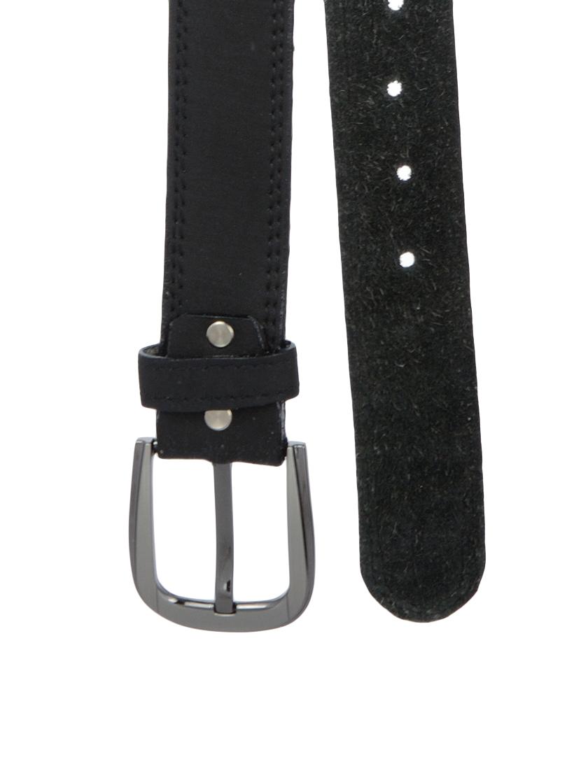 black leather belt - 14750711 - Zoom Image - 2