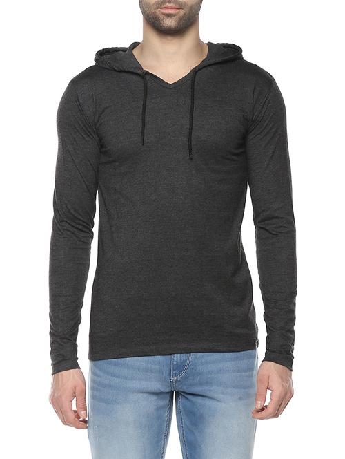 grey cotton t-shirt - 14751827 - Standard Image - 1