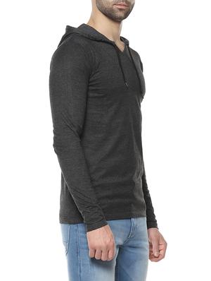 grey cotton t-shirt - 14751827 - Standard Image - 2