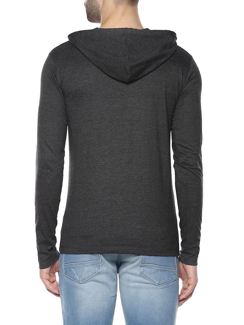 grey cotton t-shirt - 14751827 - Zoom Image - 3