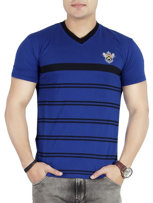 blue cotton t-shirt - 14755960 - Standard Image - 1