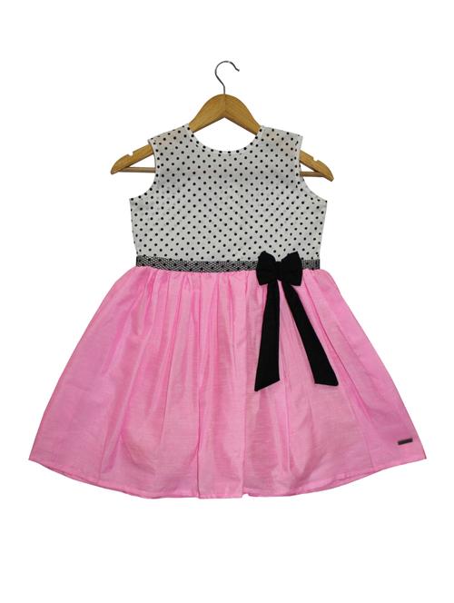 pink cotton frock - 14759961 - Standard Image - 1