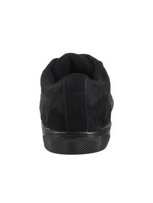 black suede lace up sneaker - 14761628 - Standard Image - 3