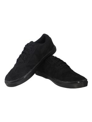 black suede lace up sneaker - 14761628 - Standard Image - 4