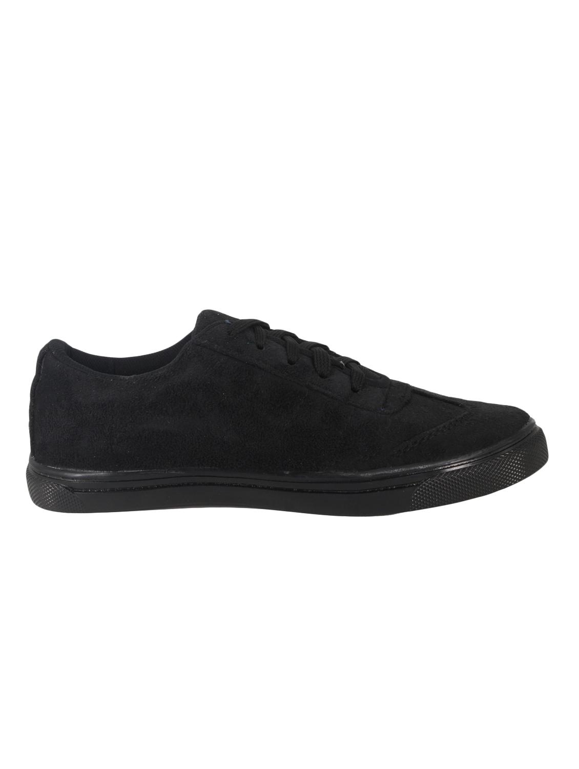 black suede lace up sneaker - 14761628 - Zoom Image - 2