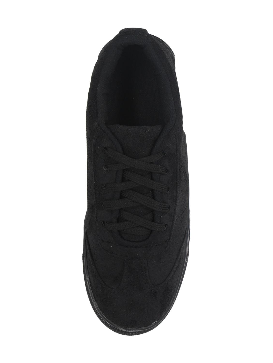 black suede lace up sneaker - 14761628 - Zoom Image - 5