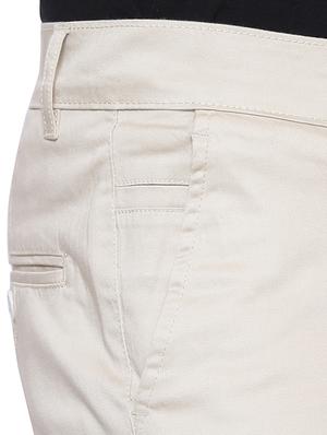 beige cotton chinos casual trousers - 14764769 - Standard Image - 4