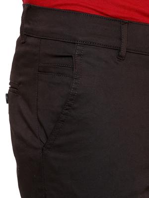 brown cotton chinos casual trousers - 14764771 - Standard Image - 4