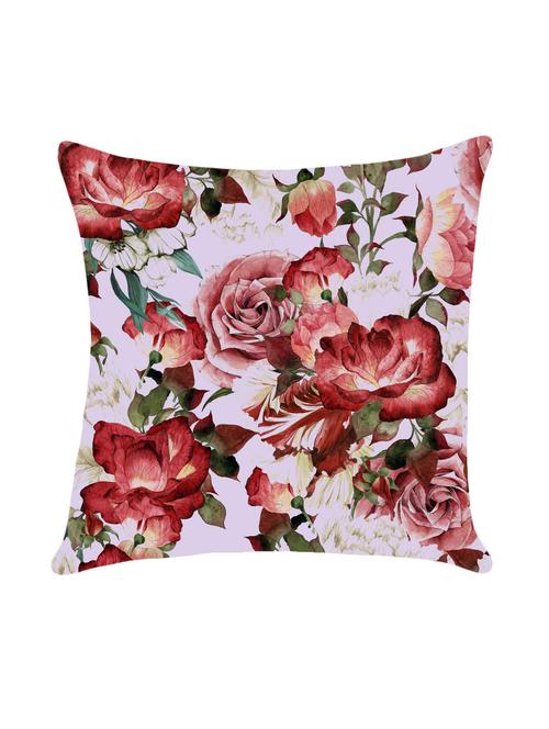 digital printed cushion cover with flower design - 14766376 - Standard Image - 1
