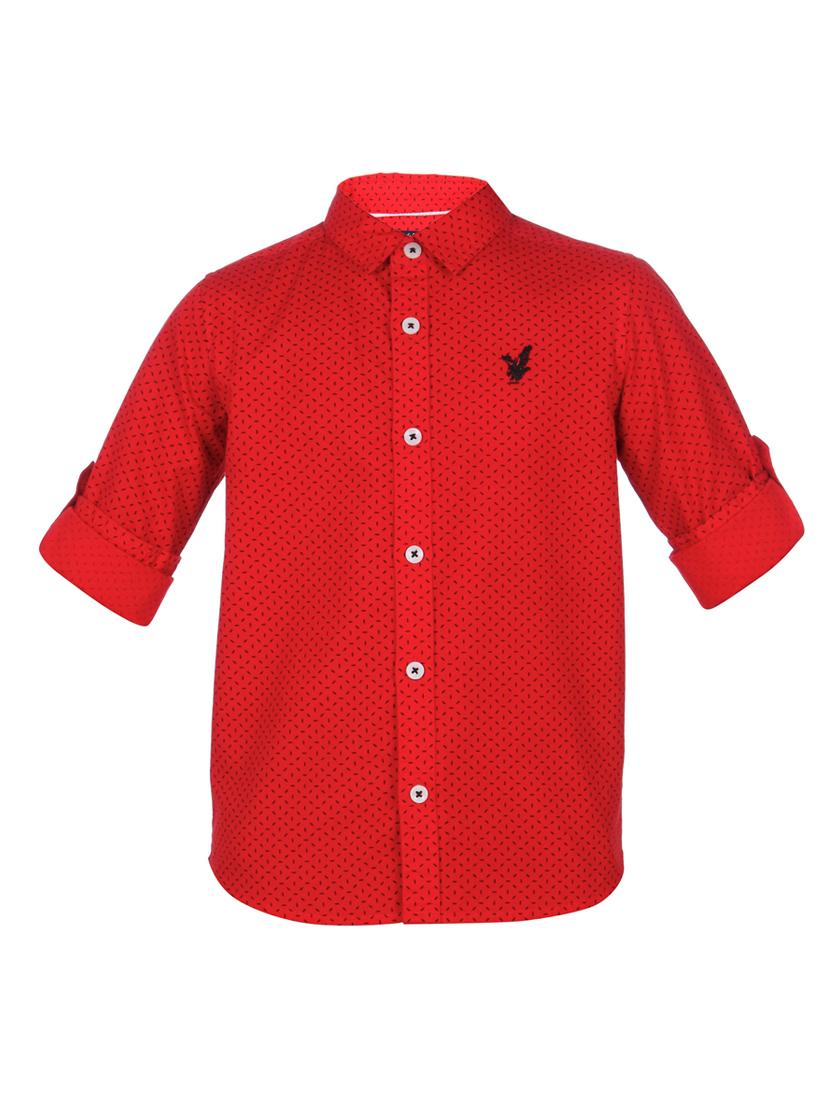 red cotton shirt - 14766599 - Zoom Image - 1