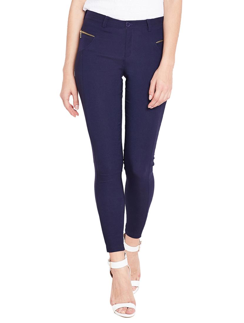 blue cotton jeggings - 14766749 - Zoom Image - 1