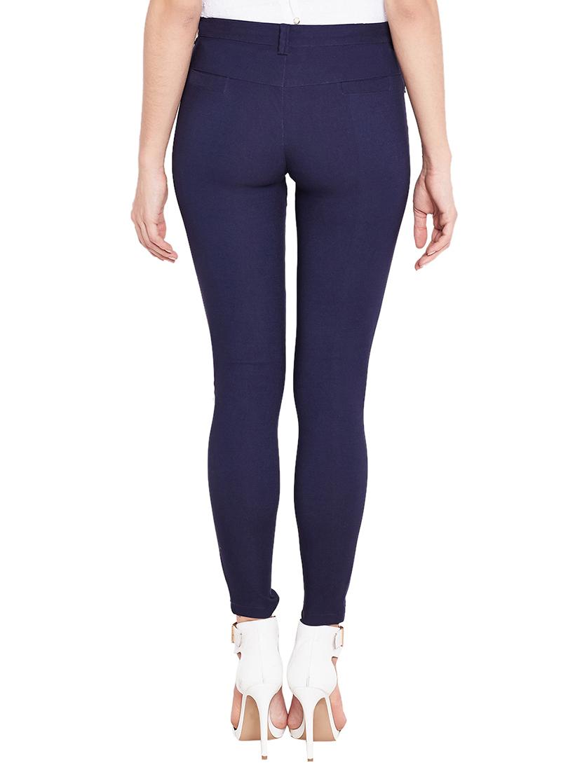 blue cotton jeggings - 14766749 - Zoom Image - 3