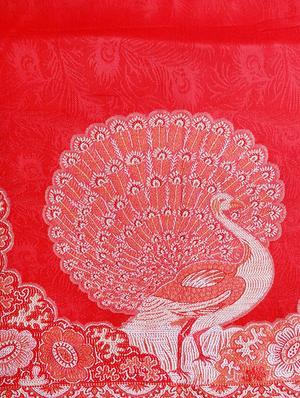 red viscose shawl - 14767143 - Standard Image - 3