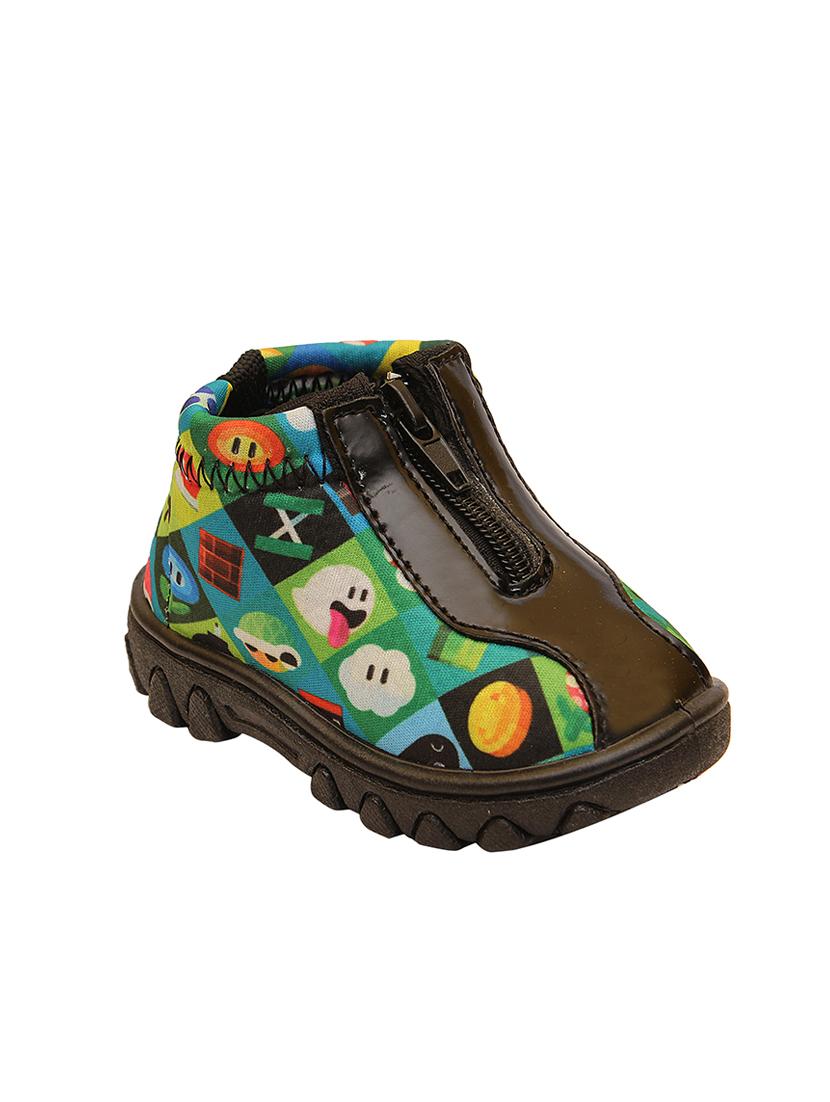 multi colored canvas bootie - 14767427 - Zoom Image - 1