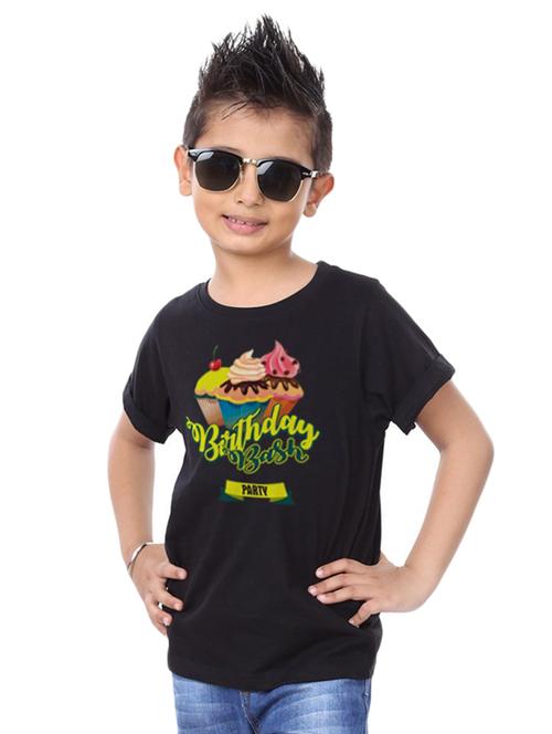 black cotton tshirt - 14768190 - Very Small Image - 1