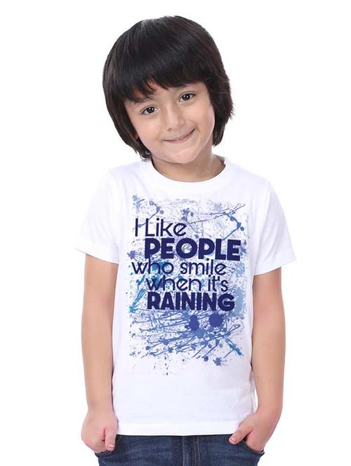 white cotton tshirt - 14768237 - Very Small Image - 1