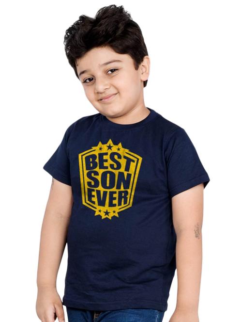 navy blue cotton tshirt - 14768255 - Very Small Image - 1