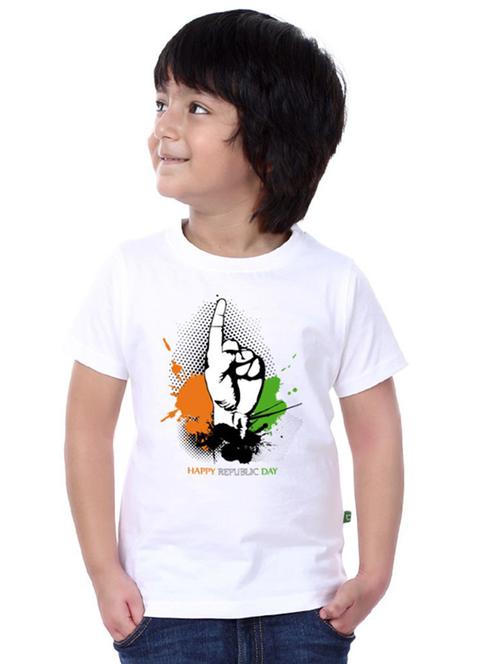 white cotton tshirt - 14768309 - Very Small Image - 1