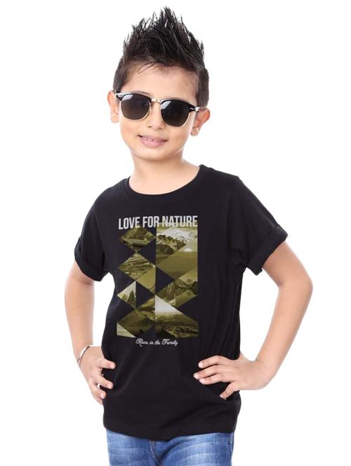 black cotton tshirt - 14768361 - Very Small Image - 1