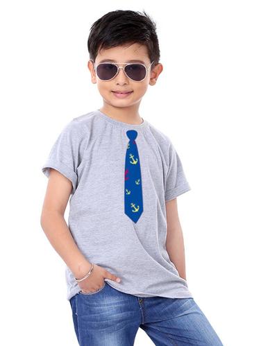 grey cotton blend tshirt - 14768404 - Very Small Image - 1