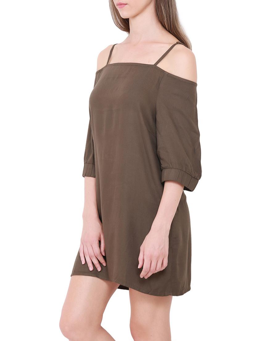 cold shoulder shift dress - 14769000 - Zoom Image - 3