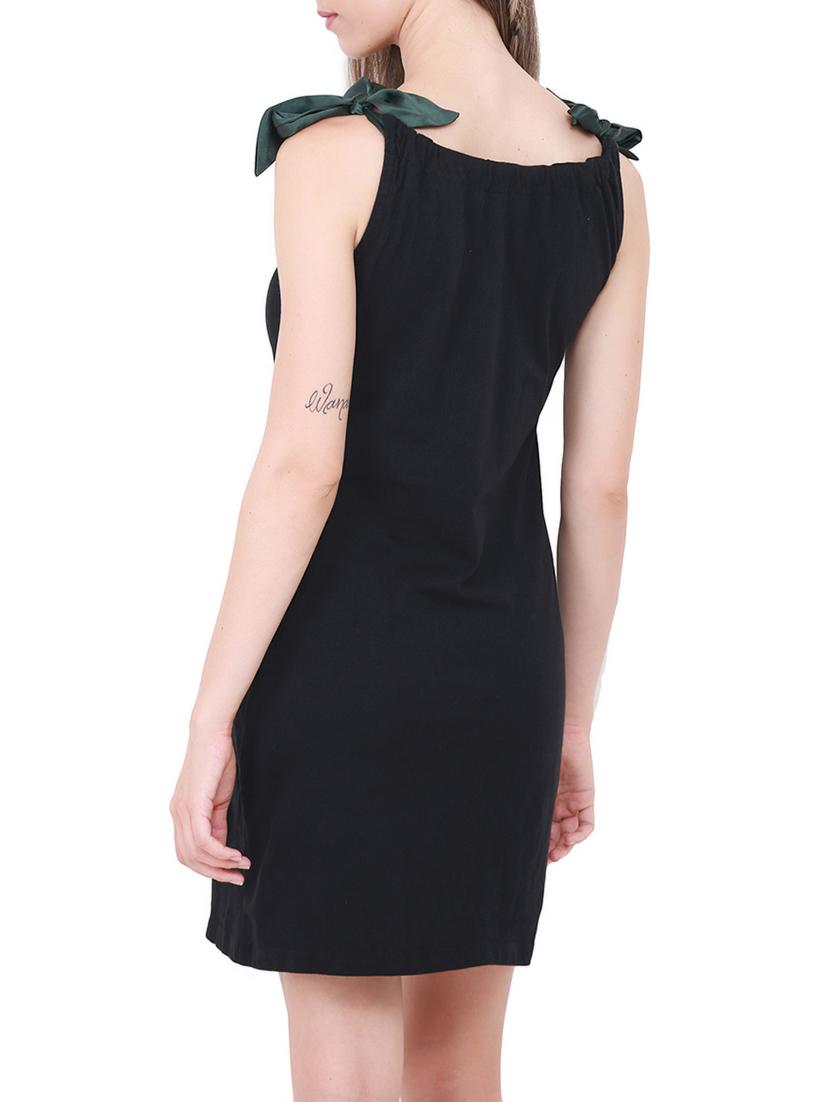 bow-tie detail sheath dress - 14769015 - Zoom Image - 4