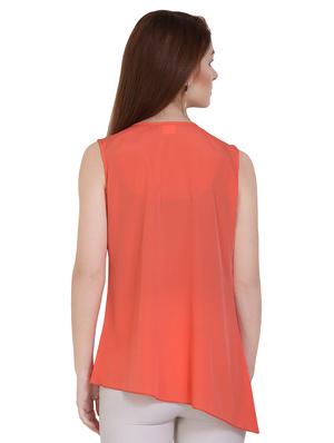 pleated asymmetric top - 14769453 - Standard Image - 3