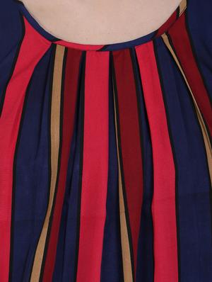 color blocked blouson top - 14769463 - Standard Image - 4
