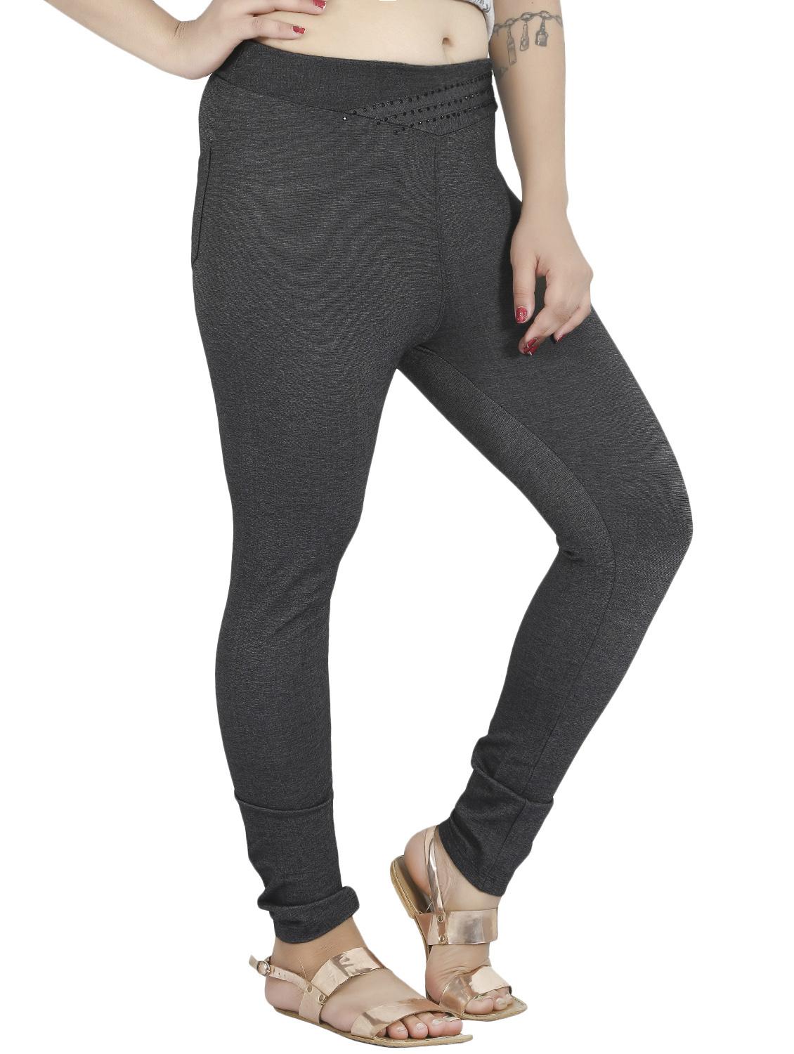 grey cotton jeggings - 14771859 - Zoom Image - 2