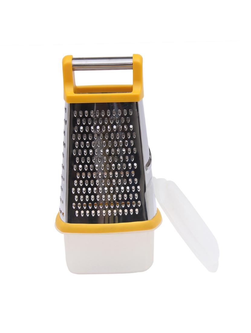 Orange Shade Grip Handle Steel Grater with Box - 14772947 - Zoom Image - 1