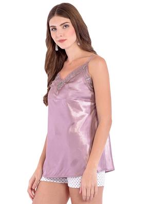 cami neck embellished top - 14773266 - Standard Image - 2