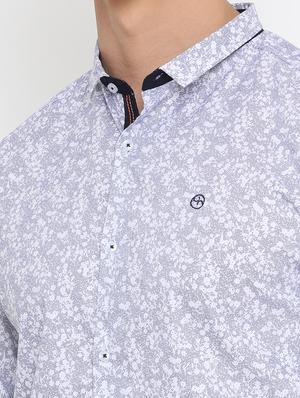 light blue cotton casual shirt - 14775284 - Standard Image - 4